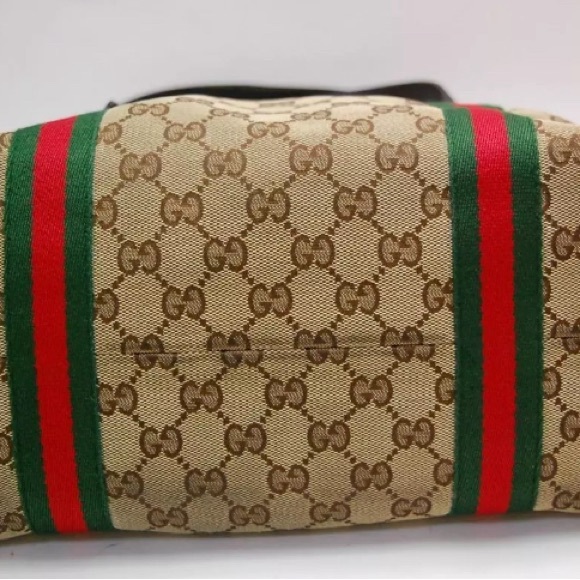 AUTHENTIC GUCCI GG SHERRY LINE SHOULDER BAG - Picture 6 of 10